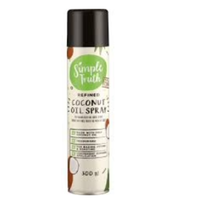 SIMPLY TRUTH COCONUT OIL SPRAY 300ML VEGAN