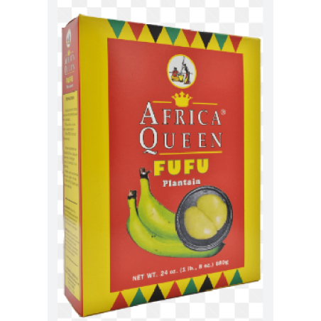 African Queen Plantain Fufu Flour 680g - Delivered by OJAMEA.COM