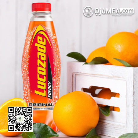 Lucozade Energy Drink 900 ml Original Flavour (UK Import) - NEW