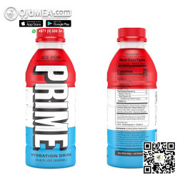 Stay hydrated and feel revitalized with Prime's Ice Pop Hydration D...