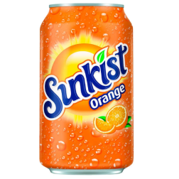 Sunkist Orange Soda 12oz