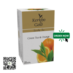 Kericho Gold Green Tea & Orange (20 Tea Bags)