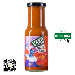 VARO Jollof Cooking Sauce Chili+Tomato HOT 220g - Dubai/OJAMEA.COM