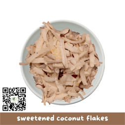 Escape to the tropics with each bite of Reelfruit Sweetened Coconut...