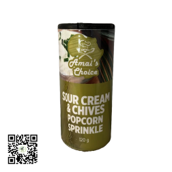 Amai’s Choice Sour Cream & Chives Popcorn Sprinkle 120g Take your s...