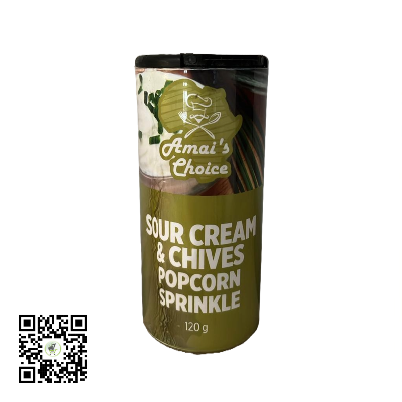 Amai’s Choice Sour Cream & Chives Popcorn Sprinkle 120g