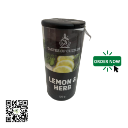 Taste of Cultures Lemon & Herb 120g