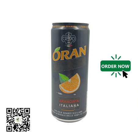 Oran Aranciata Italiana Drink by Fonti Di Crodo 330ml