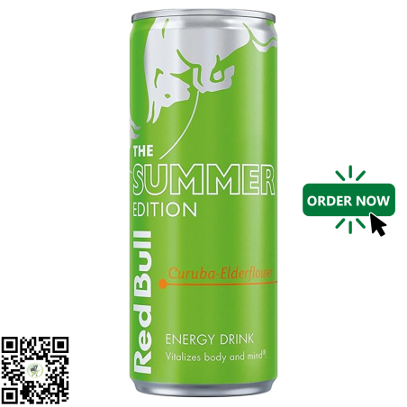 Red Bull The Green Edition-Curuba Elderflower 250ML Can
