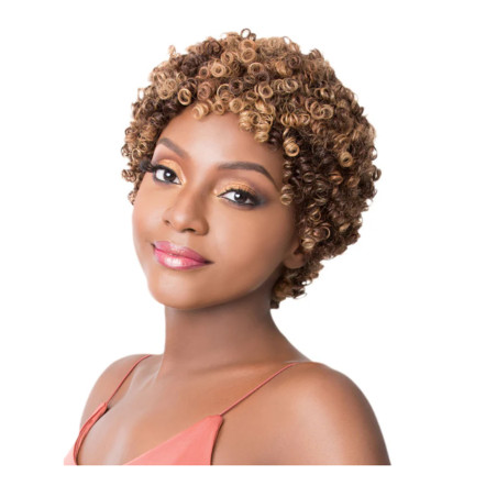 Short Length Curly Wavy Style 100% HH Dia by It's a Wig