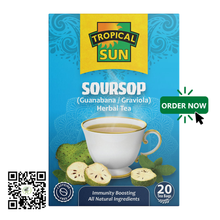 Tropical Sun Soursop Guanabana_Graviola Herbal Tea 20bags