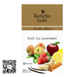 Embark on a flavorful journey with the Kericho Gold Fruit Tea Assor...