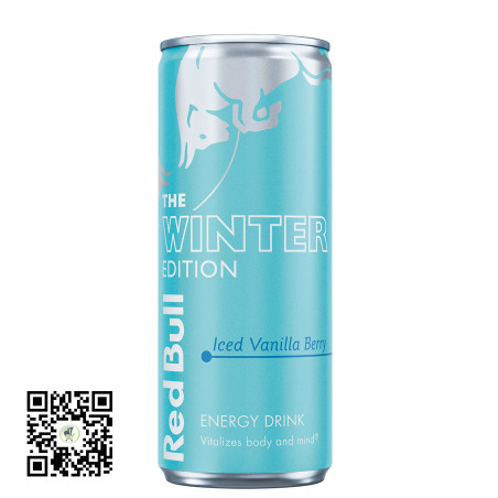 Red Bull Winter Iced Vanilla Berry 250ml Can - OJAMEA Dubai, UAE