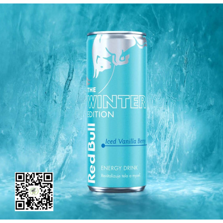 Red Bull The Winter Edition - Iced Vanilla Berry 250ml can