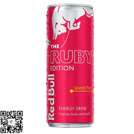Red Bull Ruby Edition Spiced Pear 250ML Can