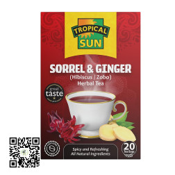 Tropical Sun Sorrel & Ginger Tea 20 Bags - Delivered in Dubai & UAE