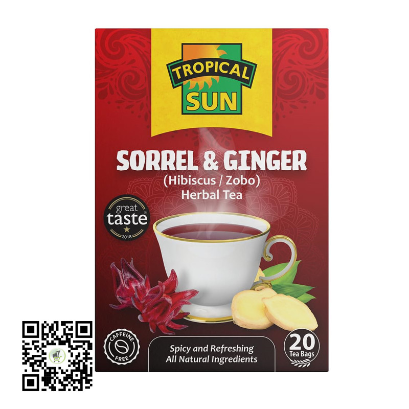 Tropical Sun Sorrel & Ginger Tea 20bags