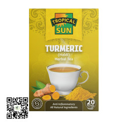 Tropical Sun Turmeric Haldi Herbal Tea 20 Bags - Delivered in Dubai & UAE by OJAMEA.COM