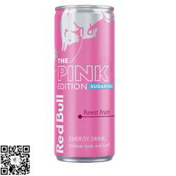 Red Bull Pink Edition Sugarfree - Forest Fruits 250ml