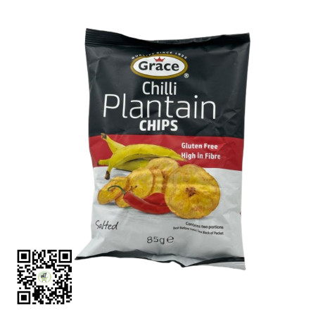Grace Chili Plantain Chips 85g Grace Chili Plantain Chips 85g