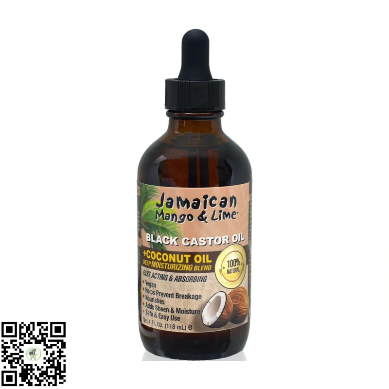 Jamaican Mango & Lime Black Castor Oil Coconut Oil 118ml Jamaican Mango & Lime Black Castor Oil Coconut Oil 118ml