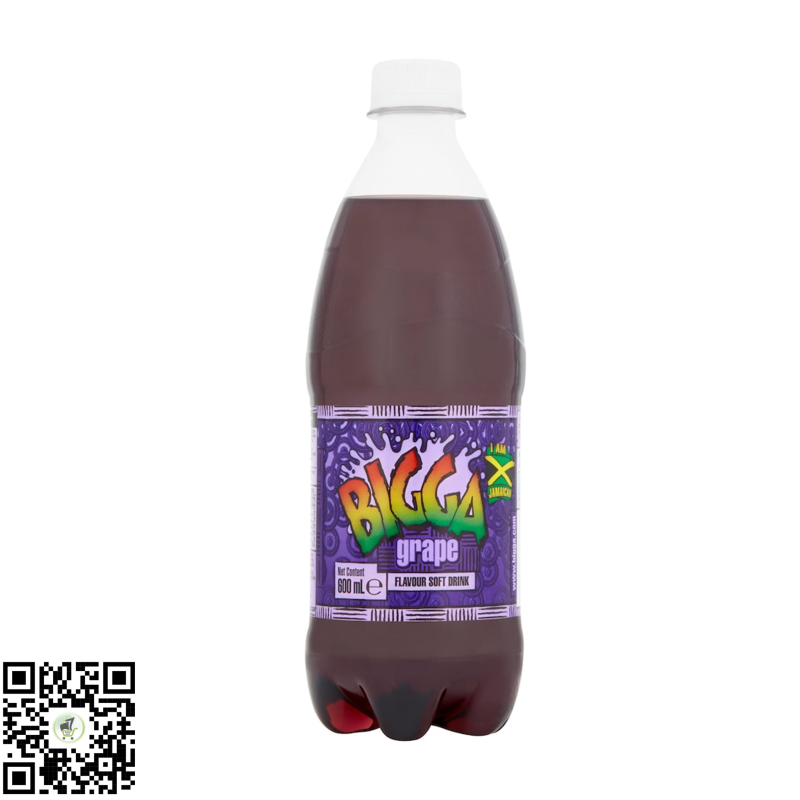 Bigga Grape Flavour 600ml (UK Import)