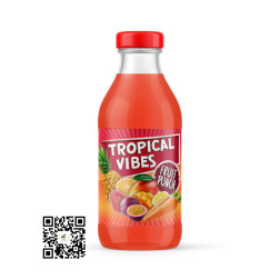 Have a burst of sunshine in every sip with our Tropical Vibes Fruit...