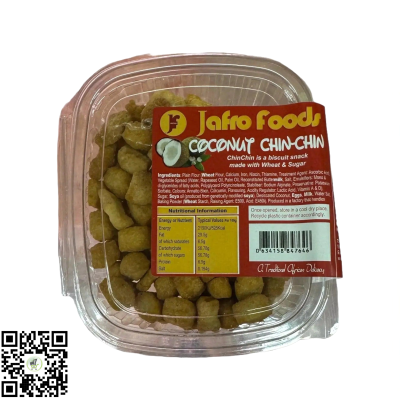 Jafro Foods Coconut Chin-Chin Red 160g
