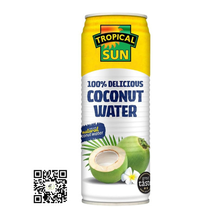 Tropical Sun Coconut Water 520ml  | Delivered in Dubai & UAE by OJAMEA.COM