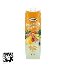 Grace Tropical Rhythms Pineapple Ginger 1L Grace Tropical Rhythms P...