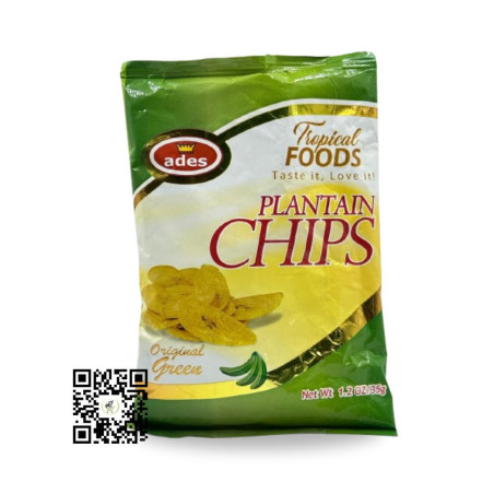 ADES Tropical Chips Original Green 35g - Delivered in UAE by OJAMEA.COM