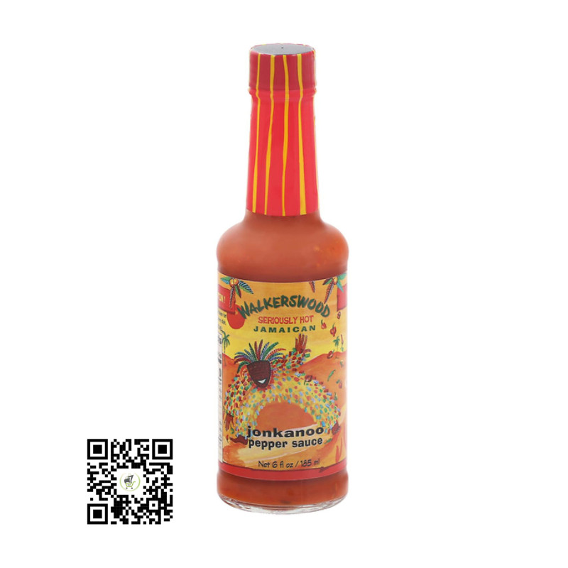 Walkerswood Seriously Hot Jamaican Jonkando Pepper Sauce 185ml Walkerswood Seriously Hot Jamaican Jonkando Pepper Sauce 185ml