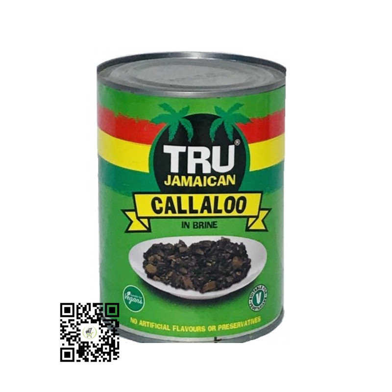 Tru Jamaican Callaloo In Brine 540g Tru Jamaican Callaloo In Brine 540g
