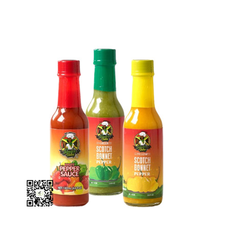 Jamaica Valley Hot Pepper Sauce 142ml