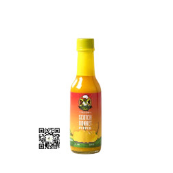 Jamaica Valley Yellow Scotch Bonnet 142ml - Delivered in UAE by OJAMEA.COM