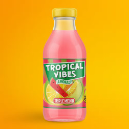 Tropical Vibes Lemonade Triple Melon 300ml