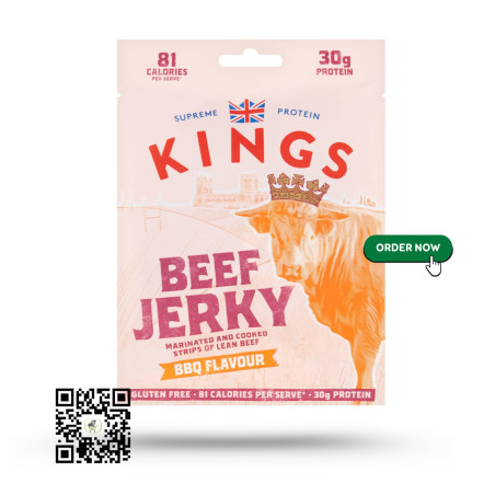 KINGS Beef Jerky Sweet BBQ Flavour 20g