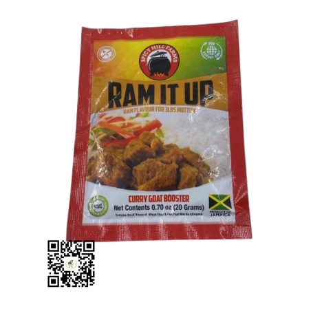Spicy Hill Farms Ram It Up Curry Goat Booster