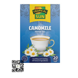 Tropical Sun Tea Camomile 20 Bags - Delivered in Dubai by OJAMEA.COM