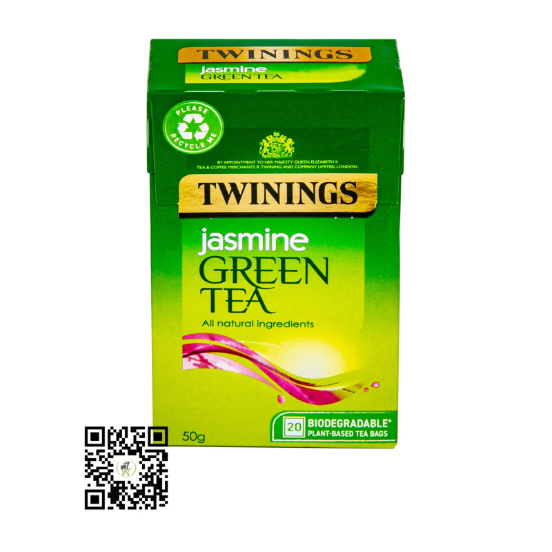 Twinings Jasmine Green Tea 50g 20 Bags