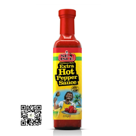 Sea Isle Extra Hot Pepper Sauce 220g