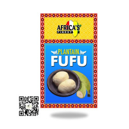 Africa's Finest Plantain Fufu 600g  Africa's Finest Plantain Fufu 600g