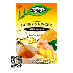 Dalgety Strong Honey & Ginger Tea 40g 18 Bags Dalgety Strong Honey ...