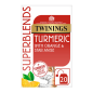 Twinings Superblends Tumeric With Orange & Star Anise 40g 20 Bags Twinings Superblends Tumeric With Orange & Star Anise 40g 20 Bags