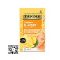 Twinings Lemon & Ginger 30g (20 Tea Bags)