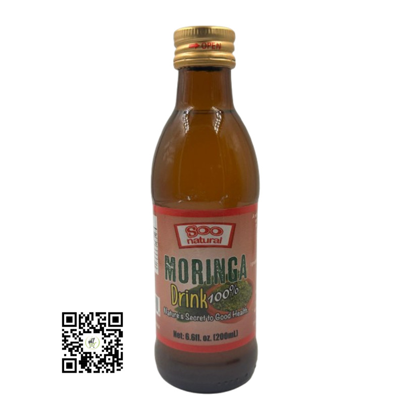 Soo Natural Moringa Drink 100% 200ml bottle