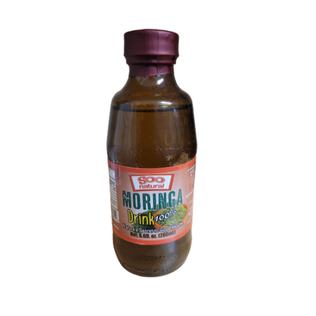 Soo Natural Moringa Drink 100% 200ml bottle
