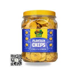 Tropical Sun Plantain Chips Chilli & Lemon 450g - Dubai/UAE by OJAMEA.COM