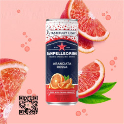 Sanpellegrino Italian Sparkling Water 330ml Can