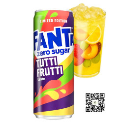Fanta Tutti Frutti 250ml Can